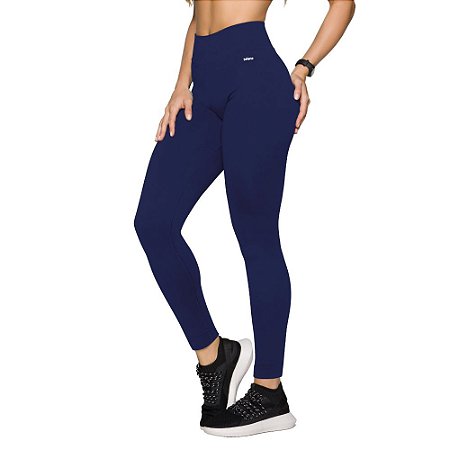 Calça Legging Selene sem costura Marinho