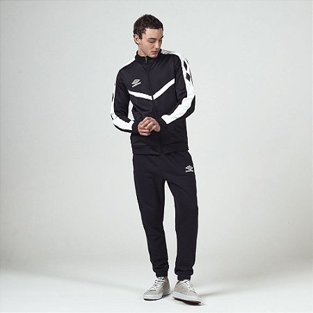 Calça Umbro Moletom Mark Masculina Preta