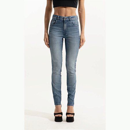 Calça Ellus Gisele Dark Indigo Elastic Feminino