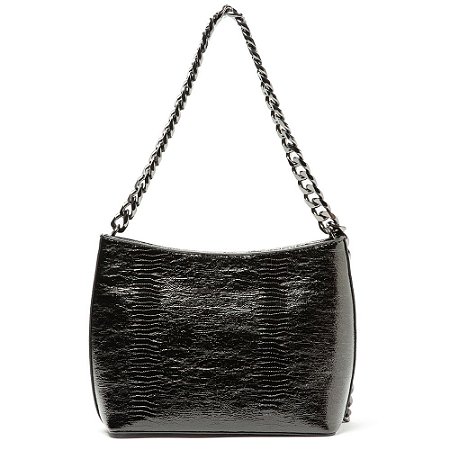 Bolsa Ellus Saddle Metal Detail Feminina