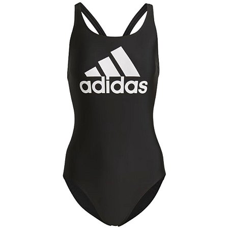 Maiô Adidas Sh3 Ro Big Logo Feminino Preto