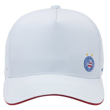 Boné Bahia Supercap Licenciado Masculino Branco Trucker
