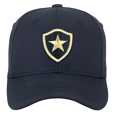 Boné Botafogo Supercap Licenciado Masculino Preto