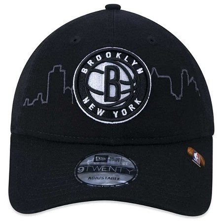 Boné New Era 920 Brooklyn Nets Tip-Off Aba Curva