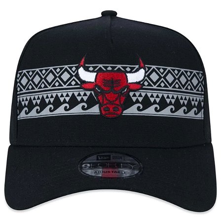 Boné New Era 940 A-Frame NBA Chicago Bulls Cultural Remixes