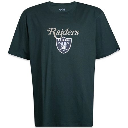 Camiseta New Era Las Vegas Raiders Plus Size Verde