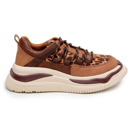 Tênis Farm Apolo Onça Leopardo Feminino