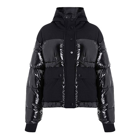 Jaqueta John John Puffer Amala Black Feminina