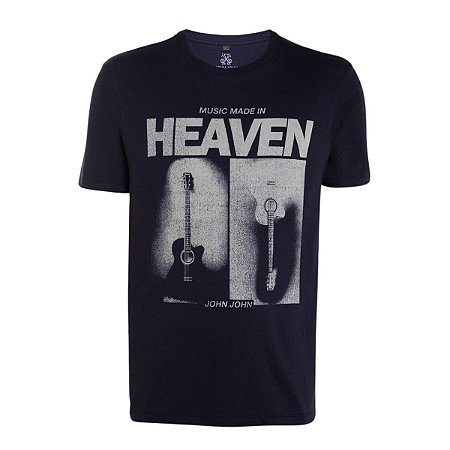 Camiseta John John Music In Heaven Masculino