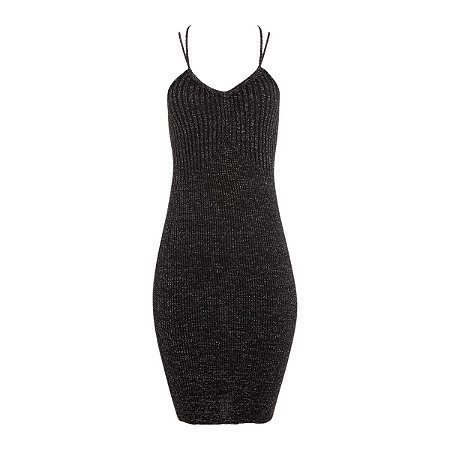 Vestido John John Cagliari Metalizado