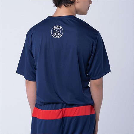 Camiseta PSG Dry Fit Infantil Licenciada Balboa Azul