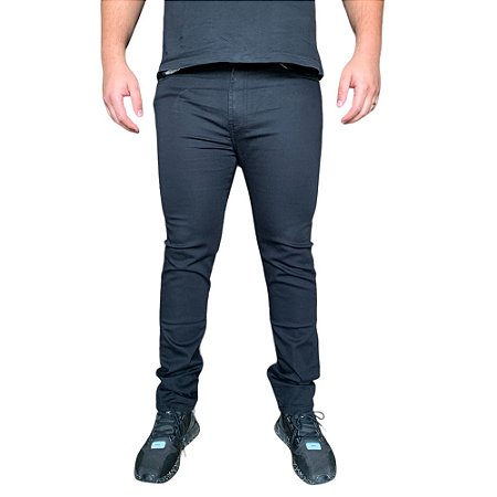 Calça Ellus Storm Elastic II Slim Et Zetex Masculina Preta