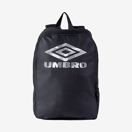 Mochila Umbro Diamond Camo Preta Branco