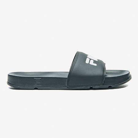 Chinelo Slide Fila Drifter Basic Masculino Preto Branco