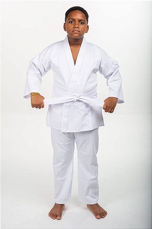 Kimono Infantil Kids + Faixa Judô Jiu Jitsu Haganah