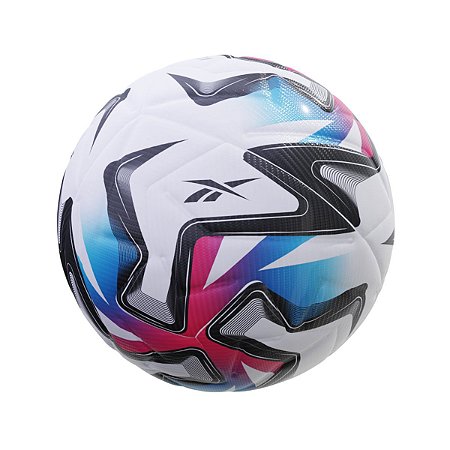 Bola de Futebol Reebok Kick Branco Fuccia 5