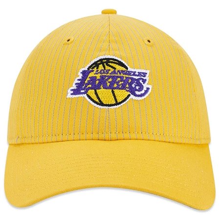 Boné 920 Los Angeles Lakers Logo History Amarelo