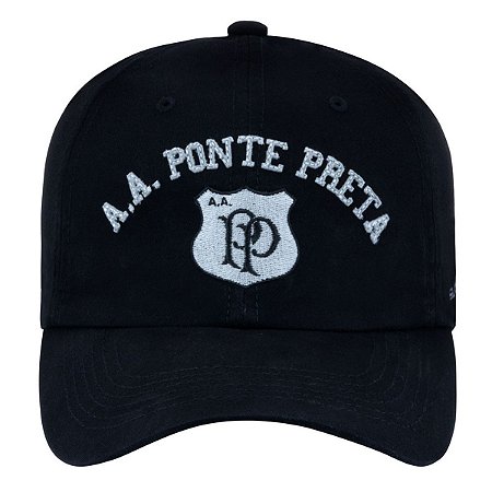 Boné Ponte Preta Campinas Masculino Preto Supercap