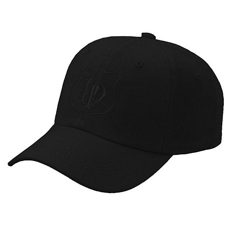 Boné Ponte Preta Campinas Masculino Preto Supercap