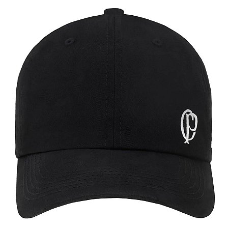 Boné Corinthians Bordado Frente CP Masculino Preto Supercap
