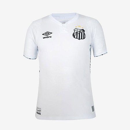 Camisa Masculina Umbro Santos Of. 1 2024 Torcedor S/N Branca