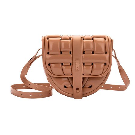 Bolsa Melissa Possession Bag Preta Bege AV858