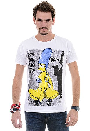 CAMISETA MASCULINA D´OH RED FEATHER