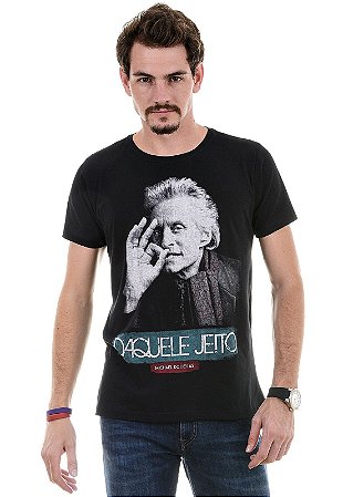 CAMISETA MASCULINA DAQUELE JEITO RED FEATHER