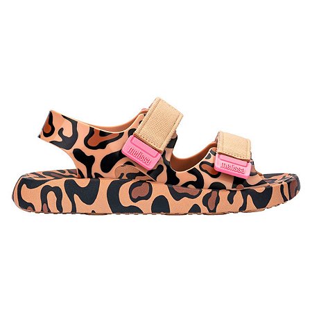 Sandália Melissa Mix Animal Print Feminina