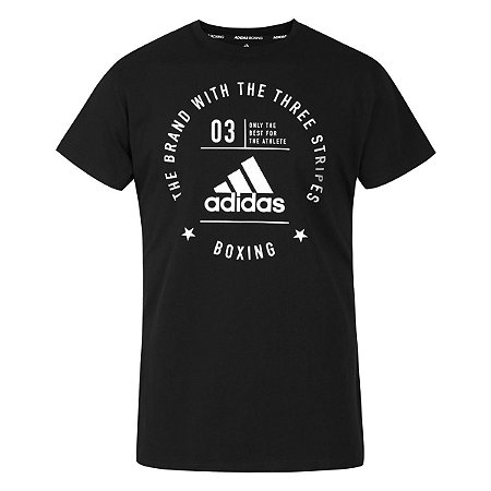 Camiseta Adidas Combat Boxing Masculina Preta