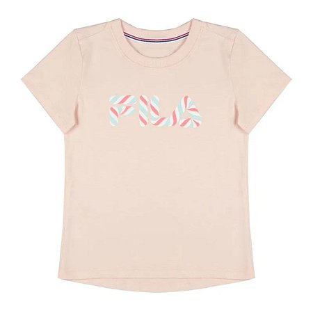 Camiseta Fila Infantil Fun Print Rose