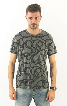 Camiseta Ellus Vintage Rope Classic