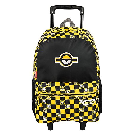 Mochila de Rodinha Grande Minions M Azul