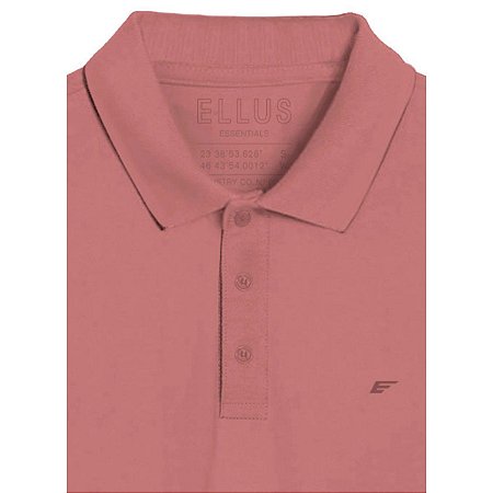 Polo Ellus Piquet e Asa Classic MC Masculina Rosa