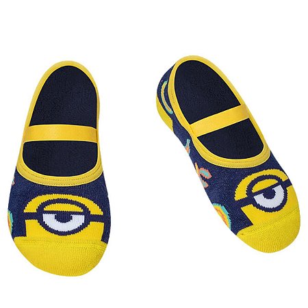 Meia Sapatilha Puket Minions Kids