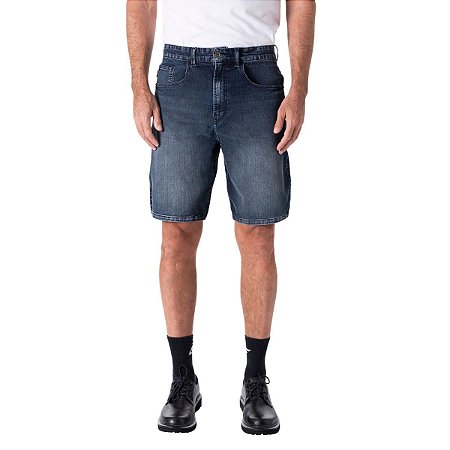 Bermuda Ellus Sprouting Ly Long Masculina Azul