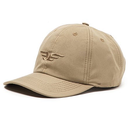 Boné Ellus e Asa Espelhado Masculino Creme Monocromático