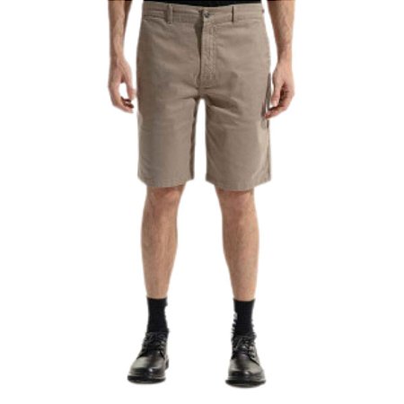 Bermuda Ellus Color Twill Power Long Masculina Caqui