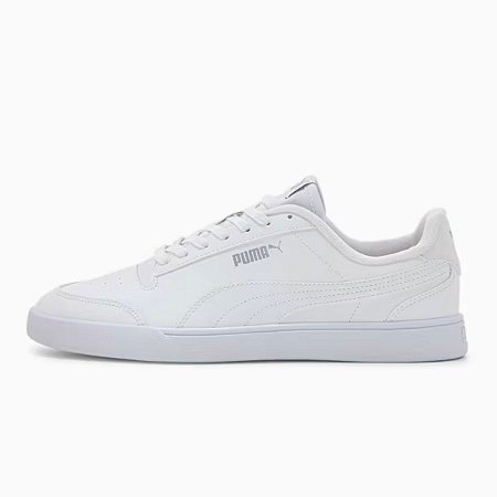 Tênis Puma Shuffle Masculino Branco Prata