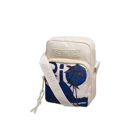 Bolsa Farm da Gema Encanto Tropical Off White