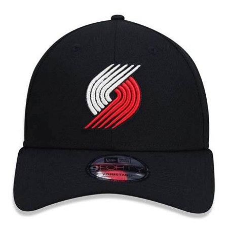 Boné New Era 940 NBA Portland Trailblazers Preto