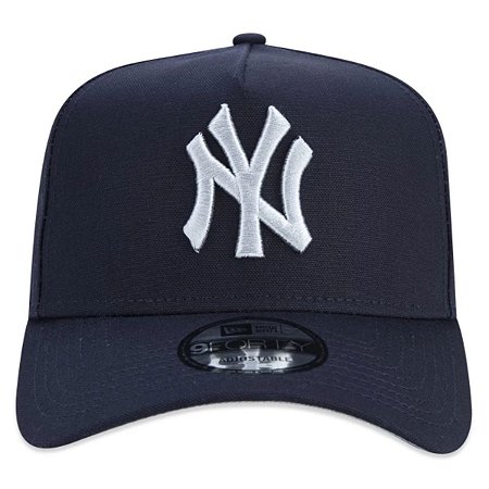 Boné New Era 940 MLB  A-Frame New York Yankees Marinho