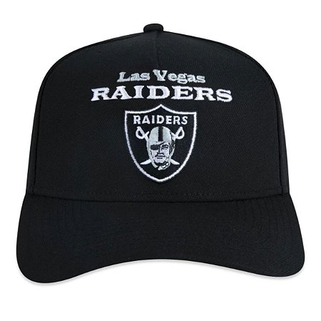 Boné New Era 940 NFL Las Vegas Raiders Sport Masculino Preto