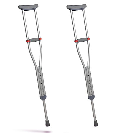 Par de Muleta Axilar Hidrolight Regulavel