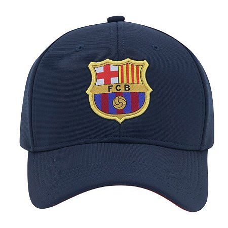 Boné Barcelona Infantil Etiqueta Bordado Licenciado Supercap