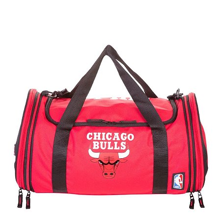Bolsa NBA Legend com 2 Bolsos Porta Bolas Chicago Bulls