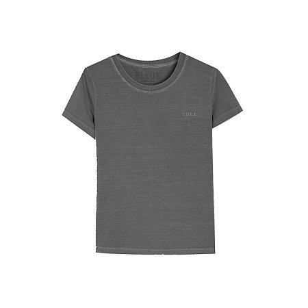 Camiseta Ellus Cotton Easa Slim MC Feminina