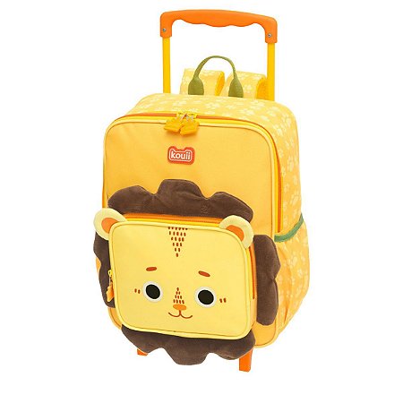Mochila Carrinho De Rodinhas Kouii Filhotiis Leão Leo