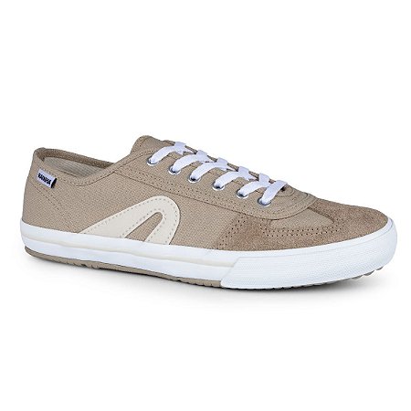 Tênis Rainha Vl 2500 Masculino Marrom Branco