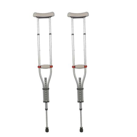 Par de Muleta Axilar Dellamed Regulavel